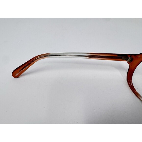 Winbeldon Ruby Vintage Eyeglass Frames Only 50-17-135 Orange Clear NOS UK